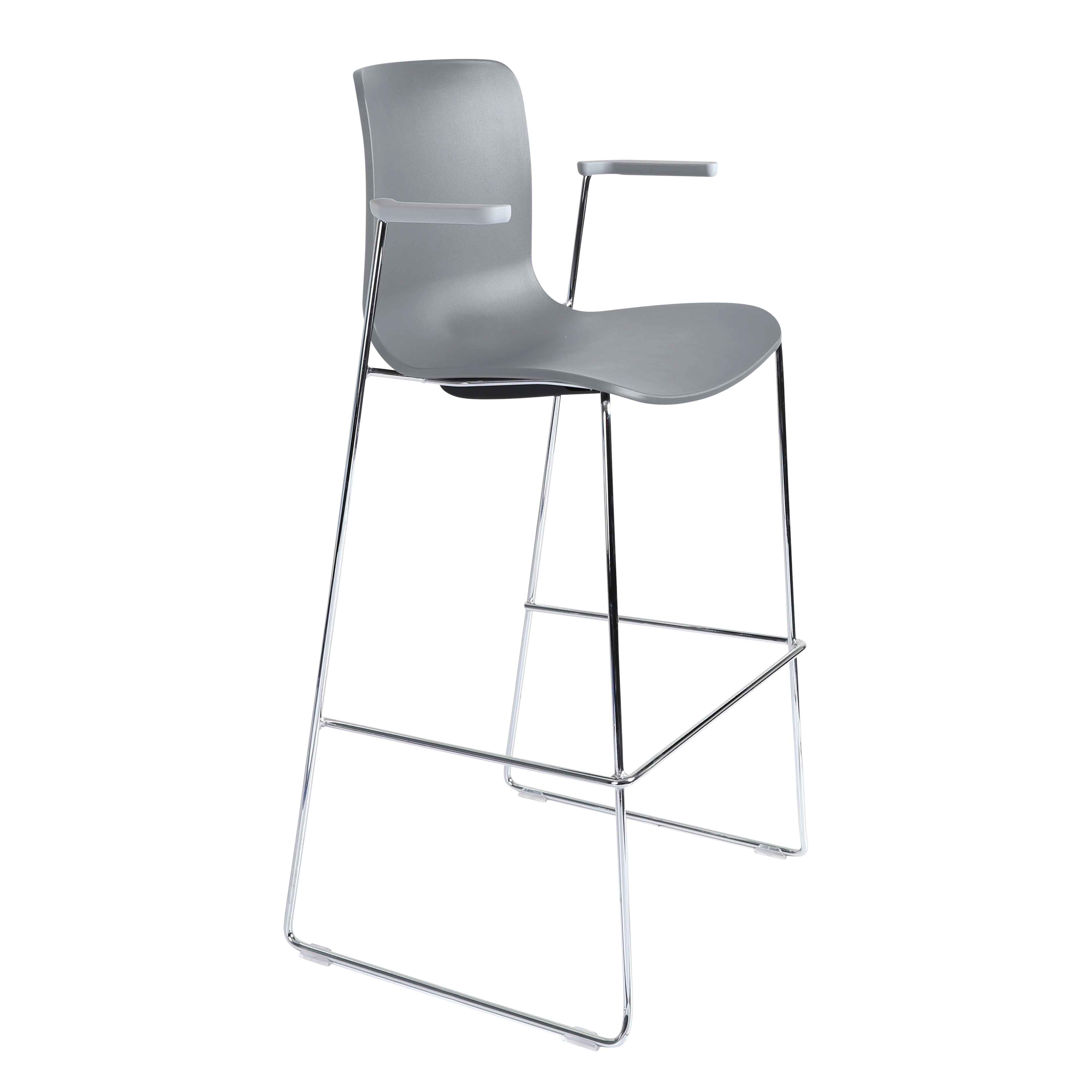 Acti Stool (Light Grey / Stool Sled Base)